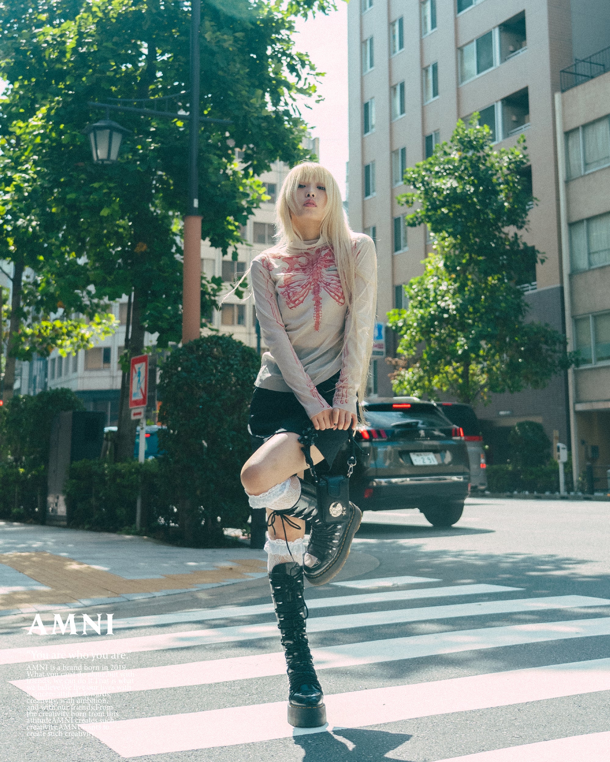 Hauts squelettes / Rouge