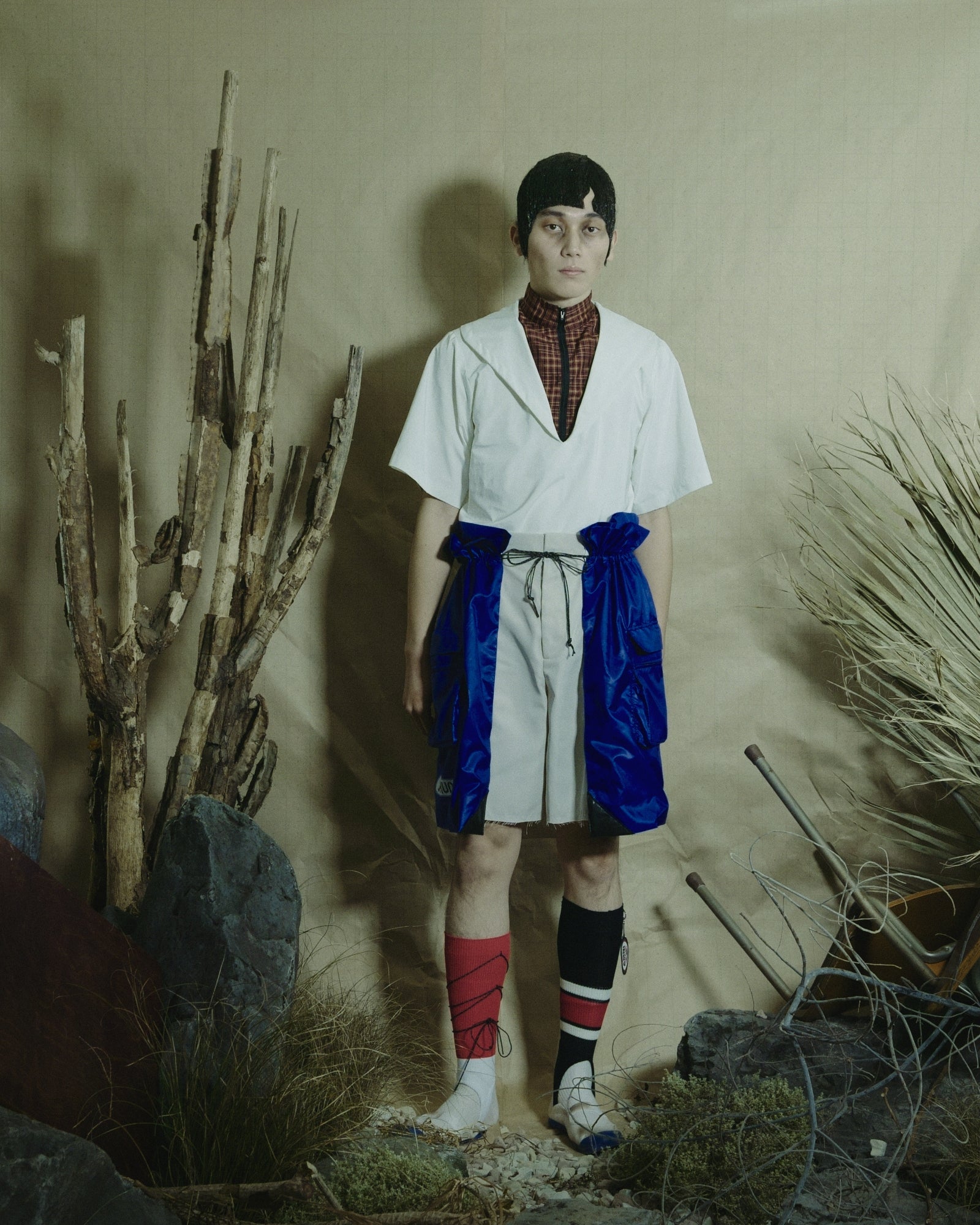 Chemise à bretelles Sailor