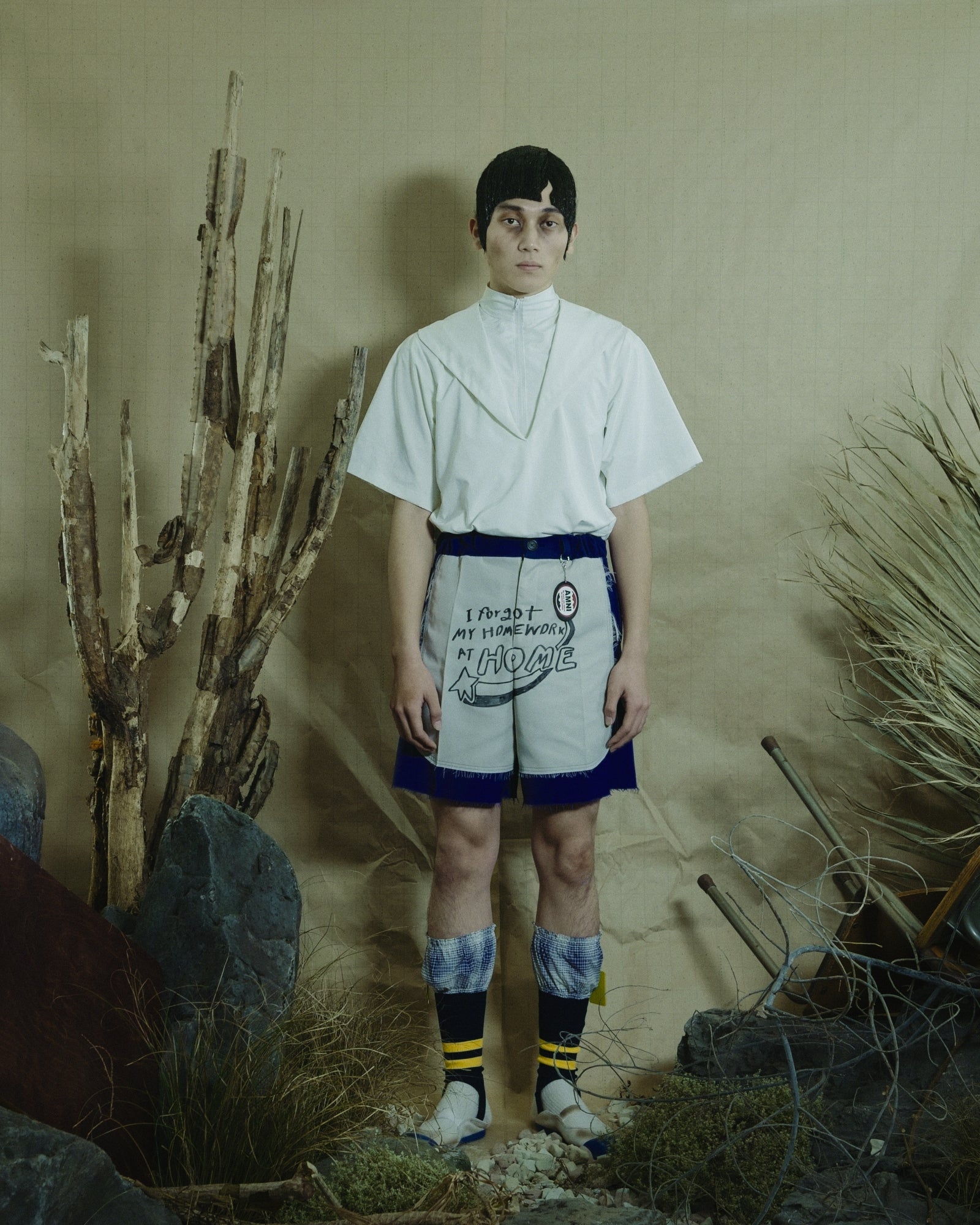 Chemise à bretelles Sailor