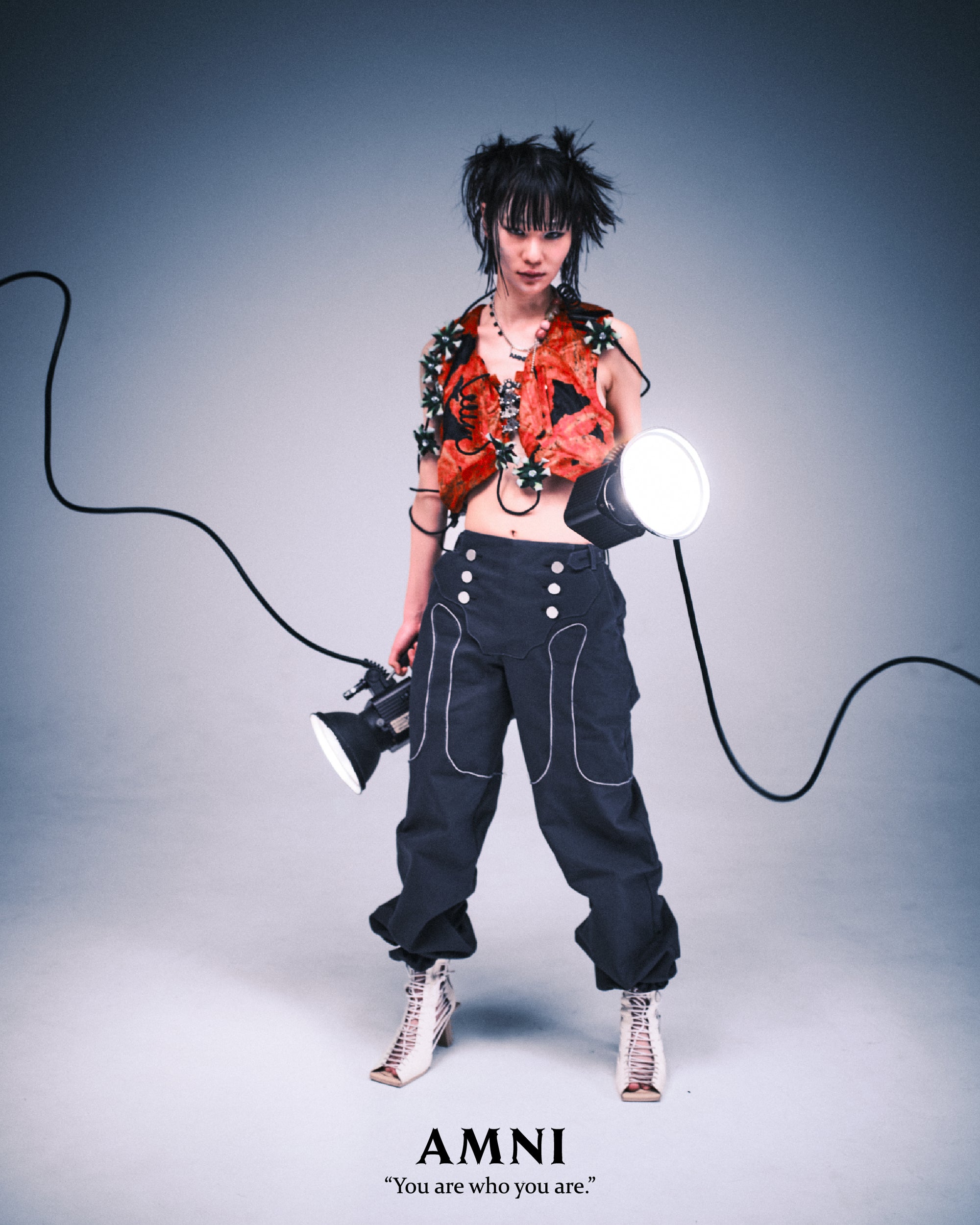 Gilet pulmonaire / Orange