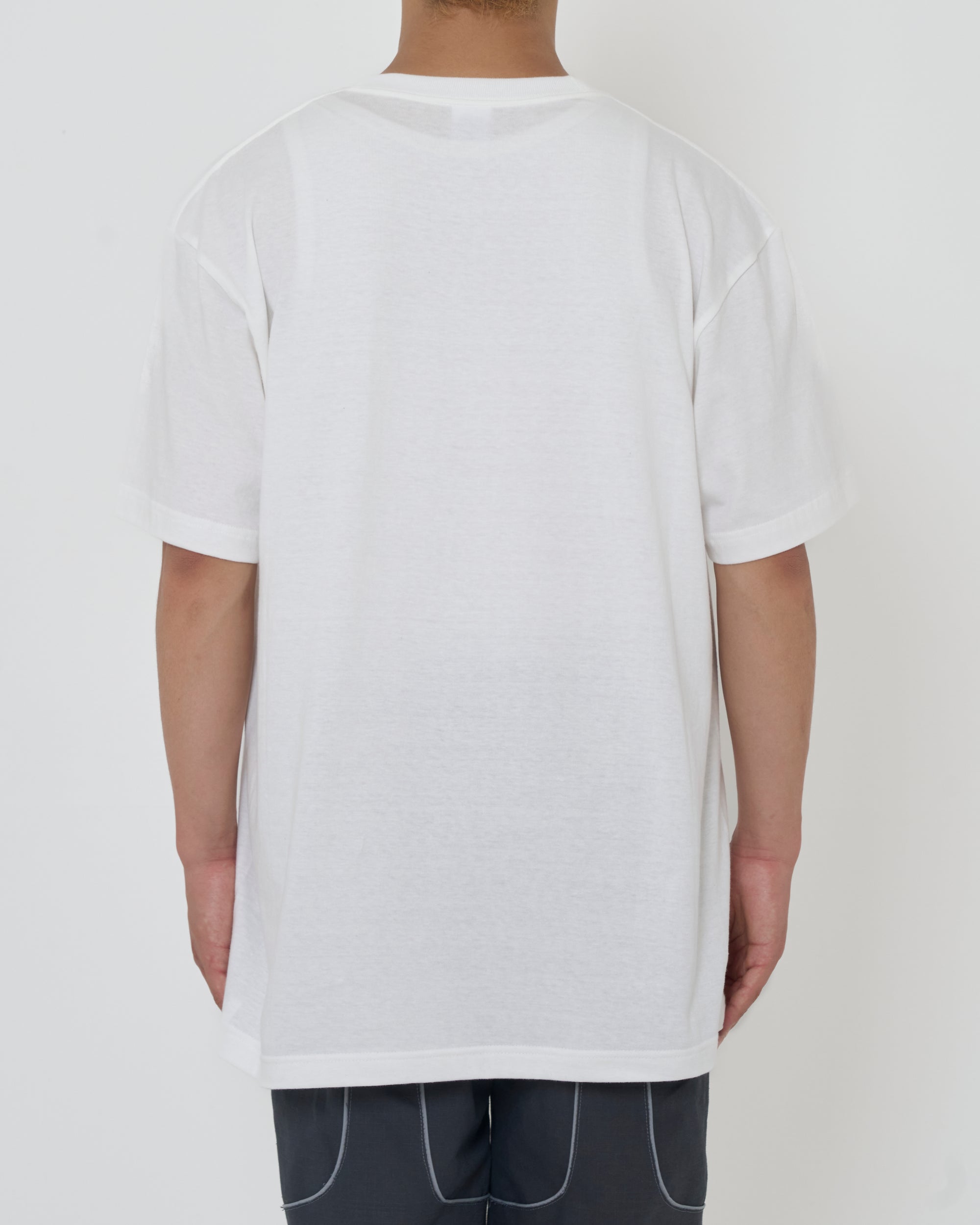 T-shirt Moongauss Skeleton / Blanc