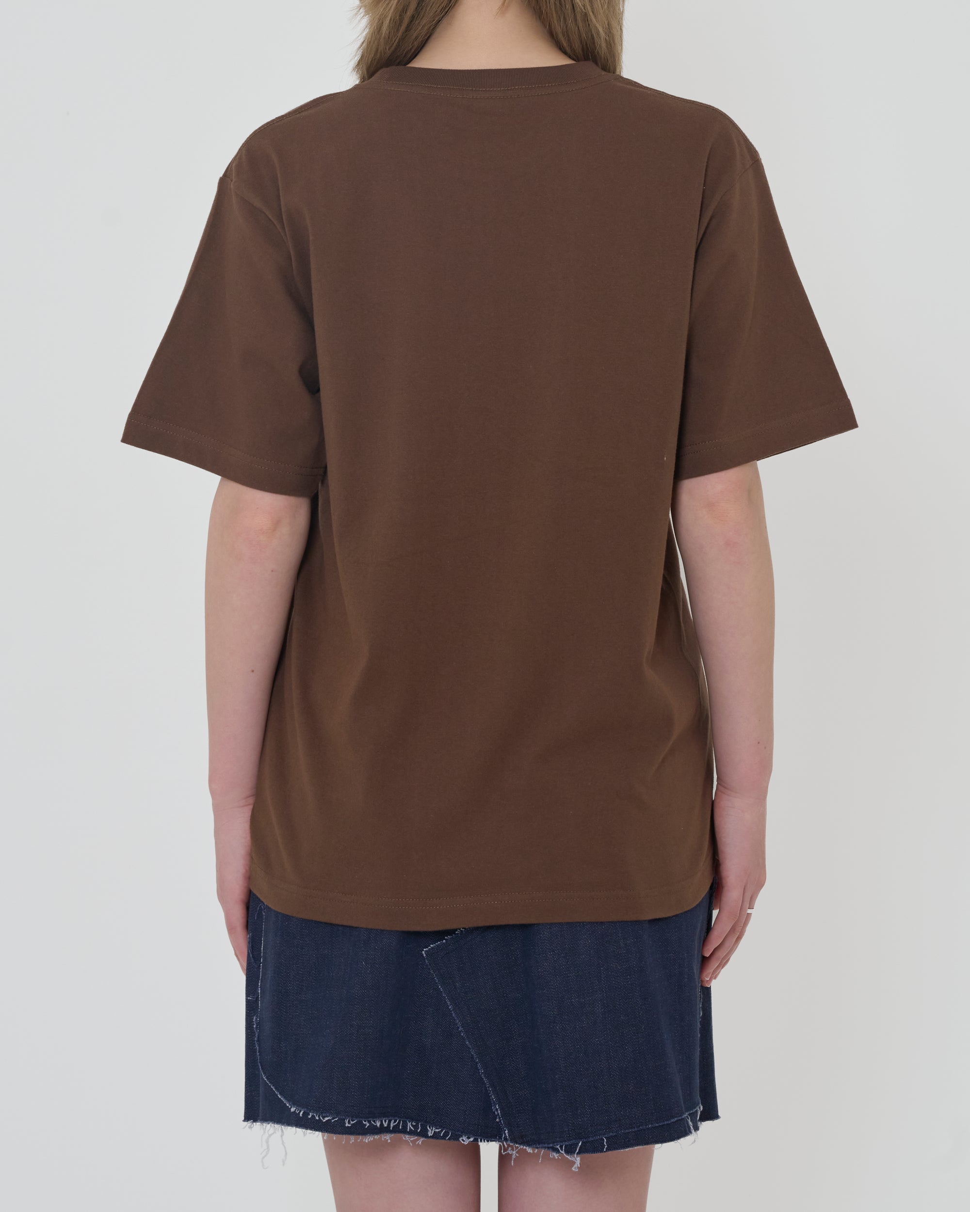 T-shirt Moongauss Skeleton / Brun