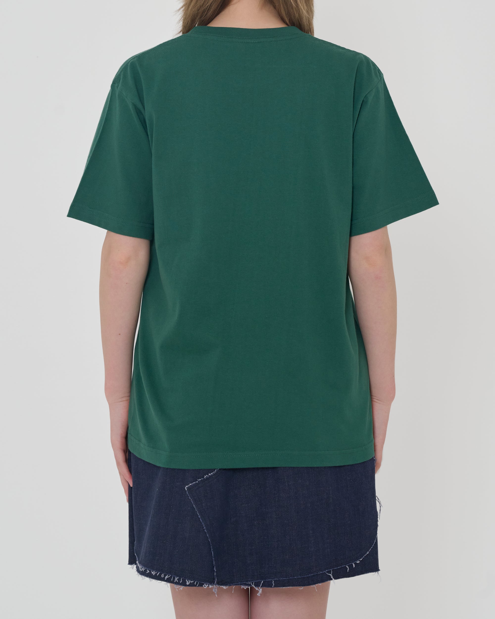 Moongauss skeleton T-shirt / Green