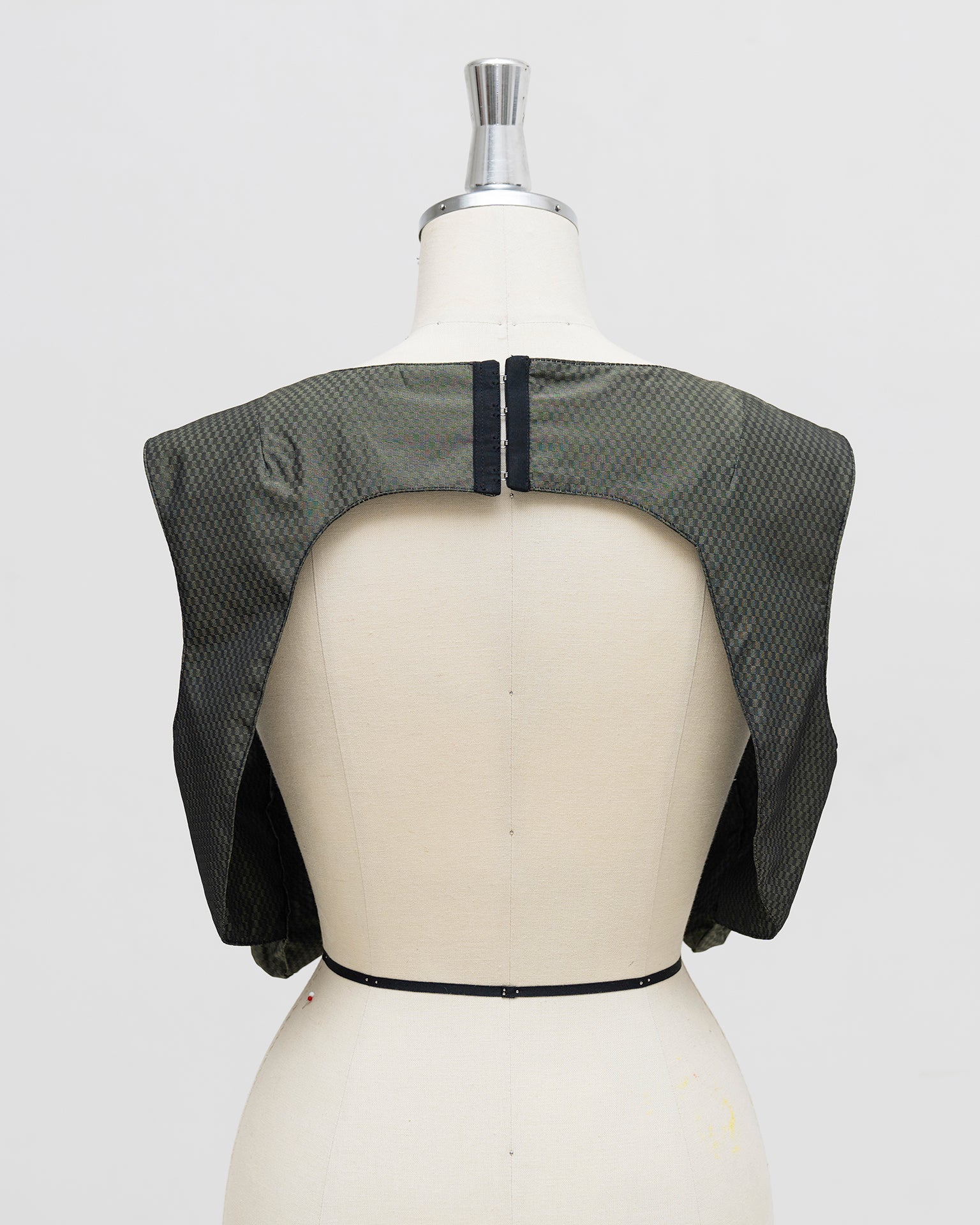 Lung vest / Green plaid