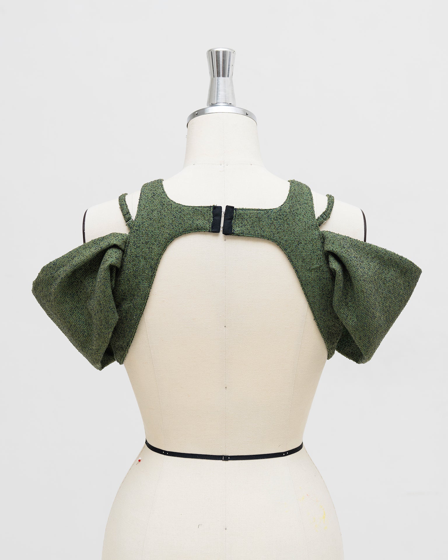 Lung bustier / Green tweed