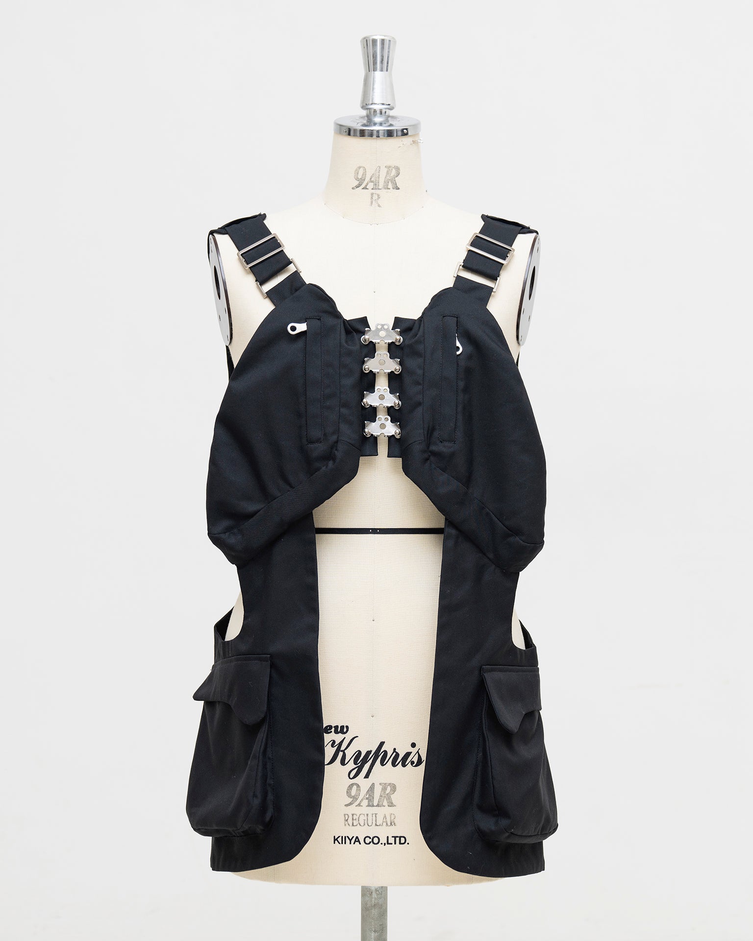 Lung outer vest / Black