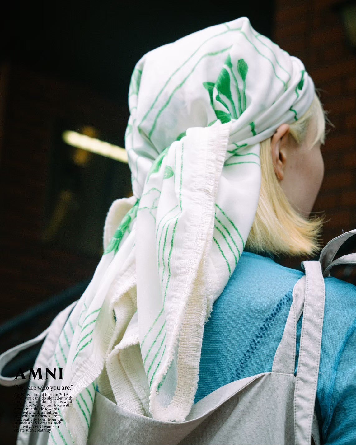 Skeleton Scarf / 그린