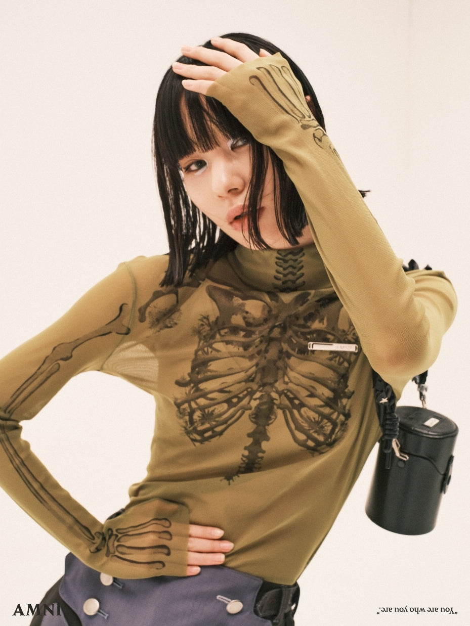 Skeleton Tops / Vert clair