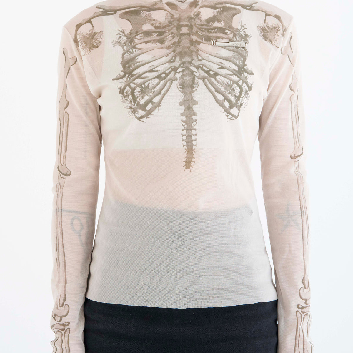 トップス Amni skeleton tops Skeleton Tops / Grey