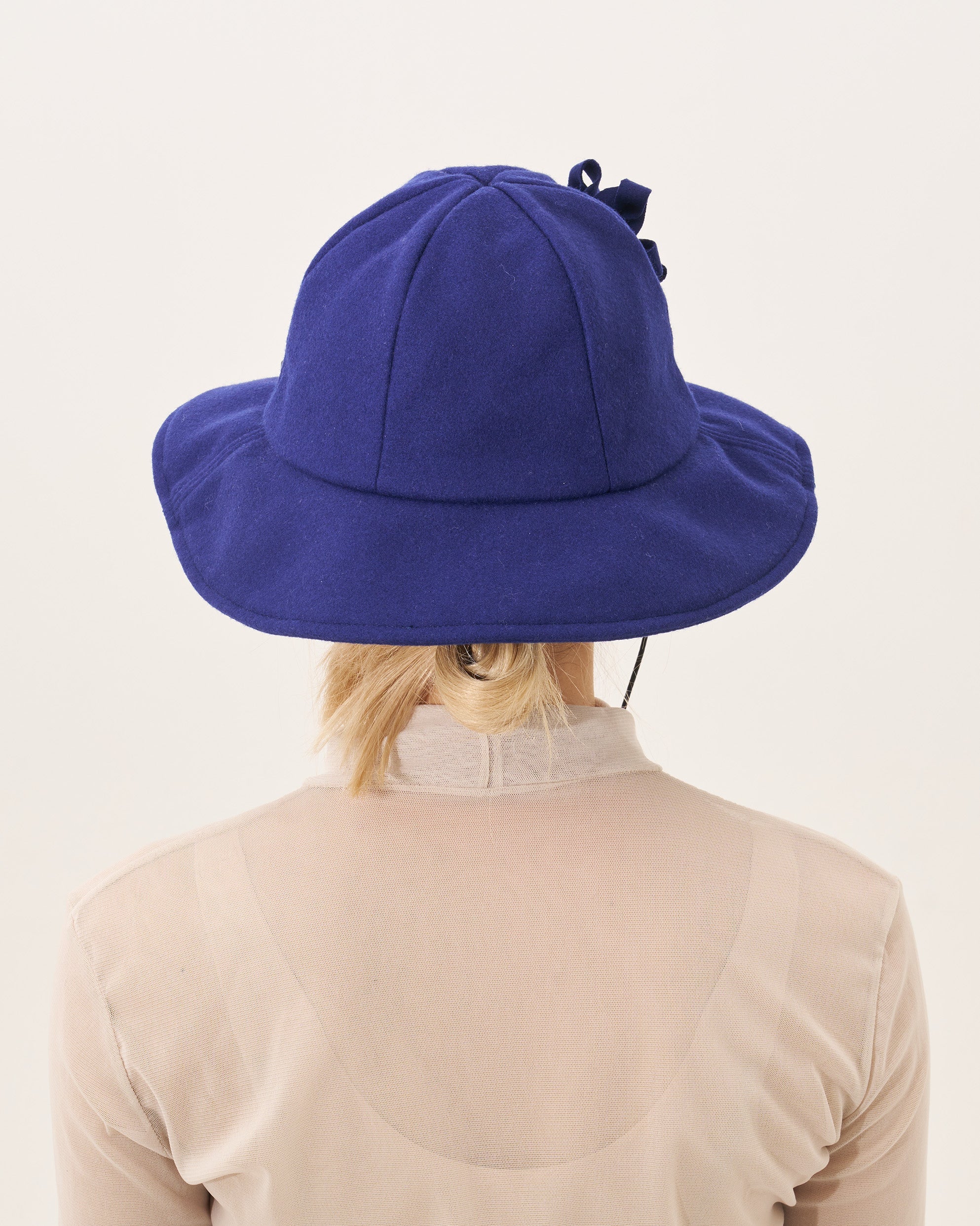 Gauss flower Hat / Blue