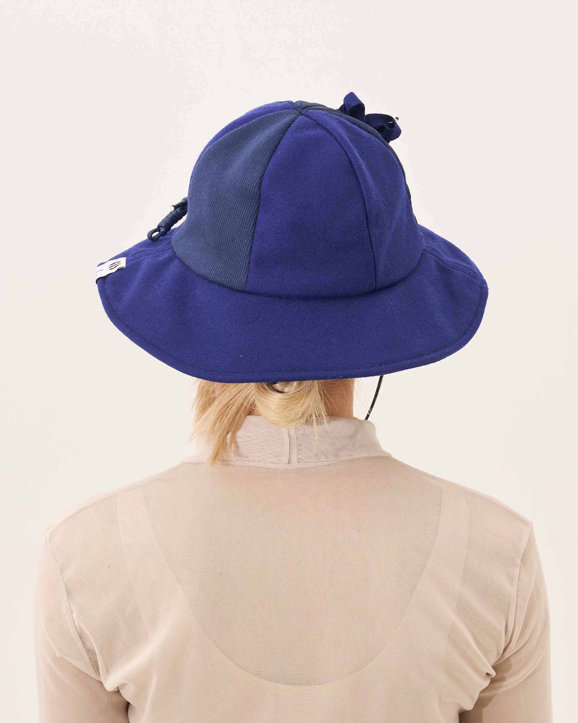 Gauss flower Hat / Blue assort