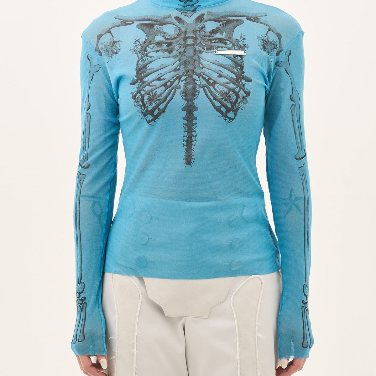 トップス AMNI Skeleton Tops Skeleton Tops