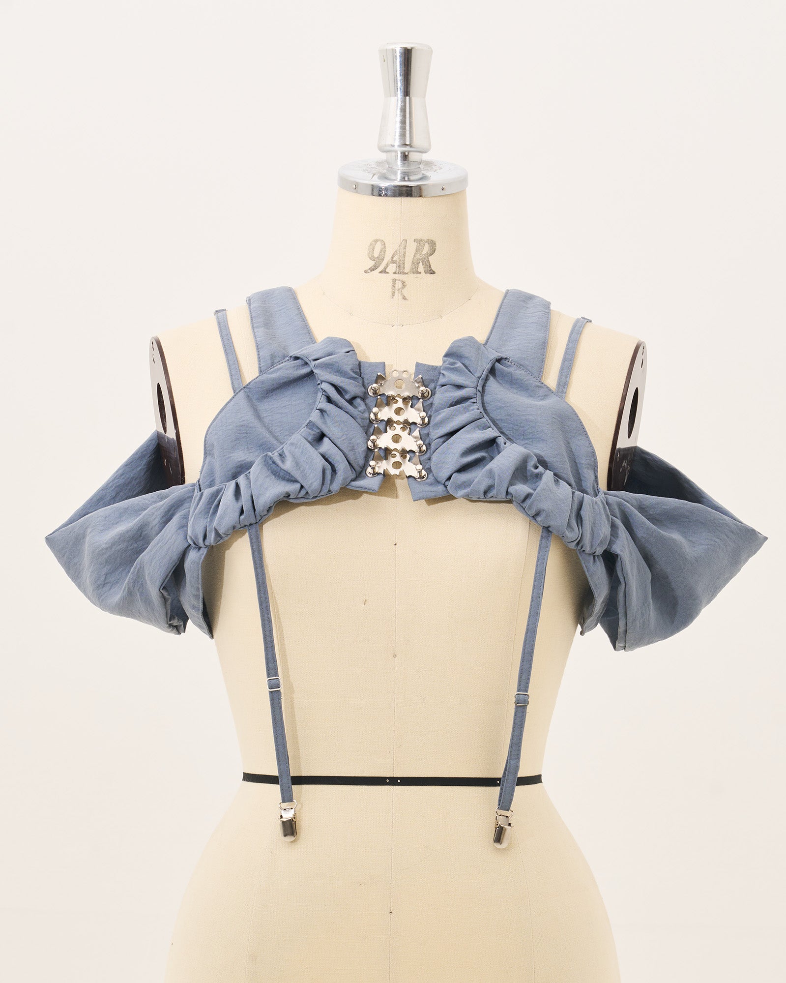 Lung bustier/Grey blue