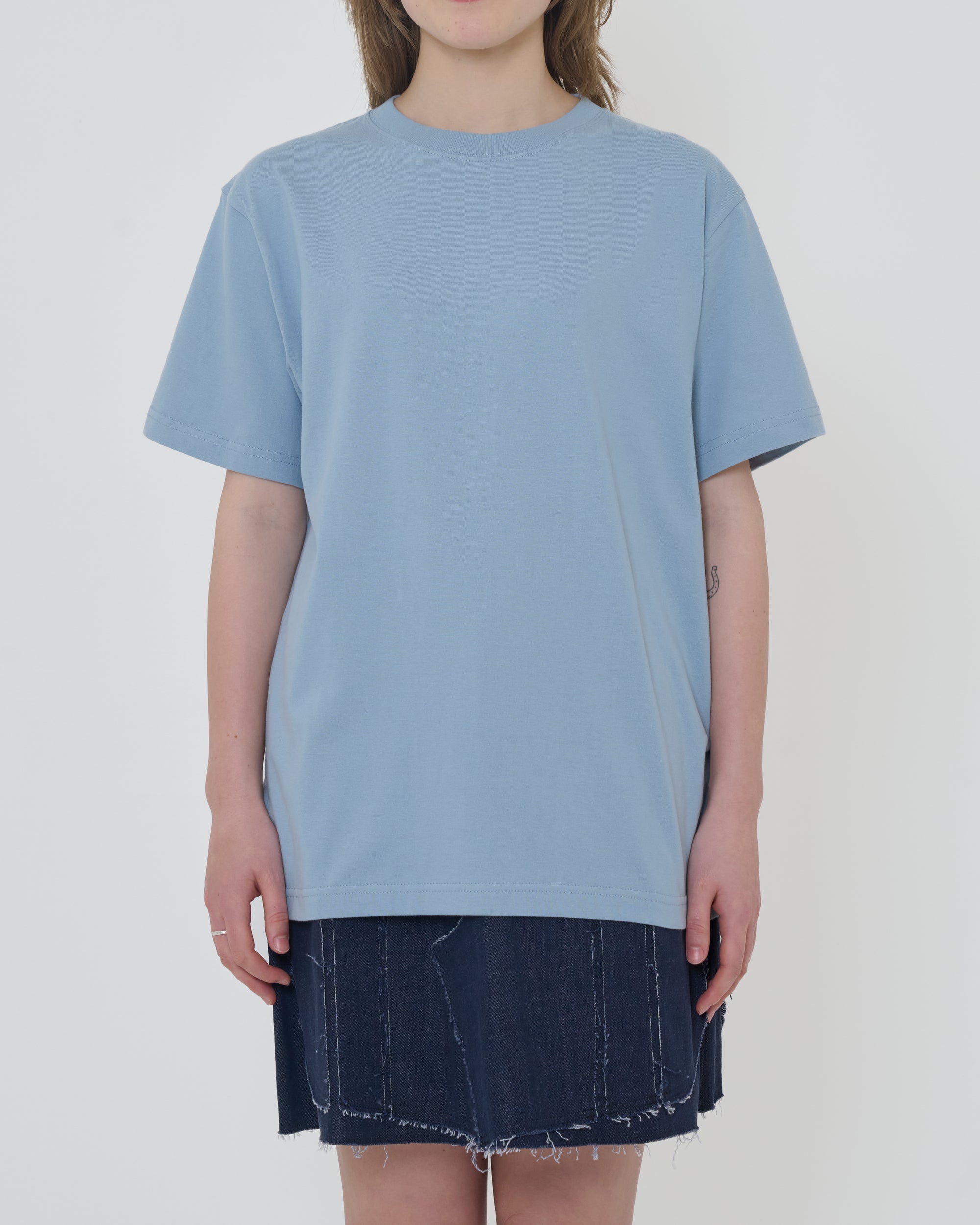 Moongauss Manga T-shirt/SKYBLUE