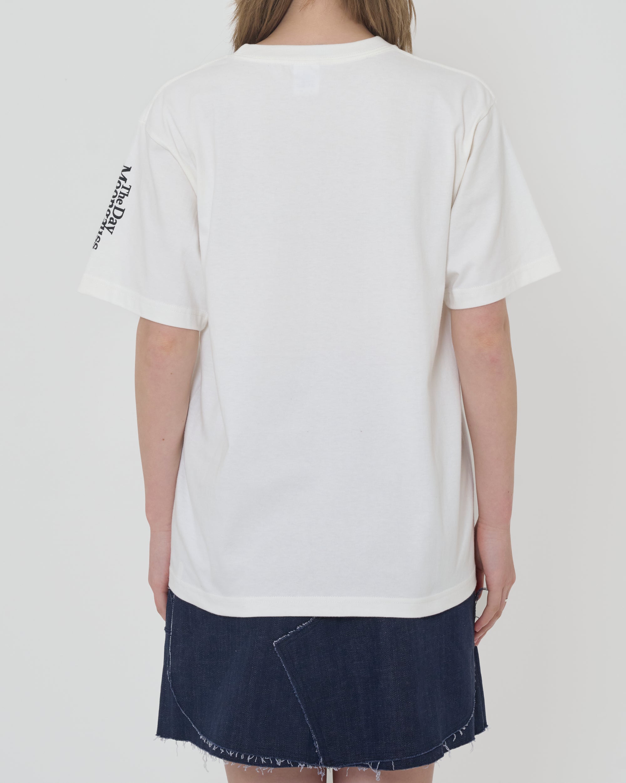 Moongauss Jersey T-shirt/WHITE