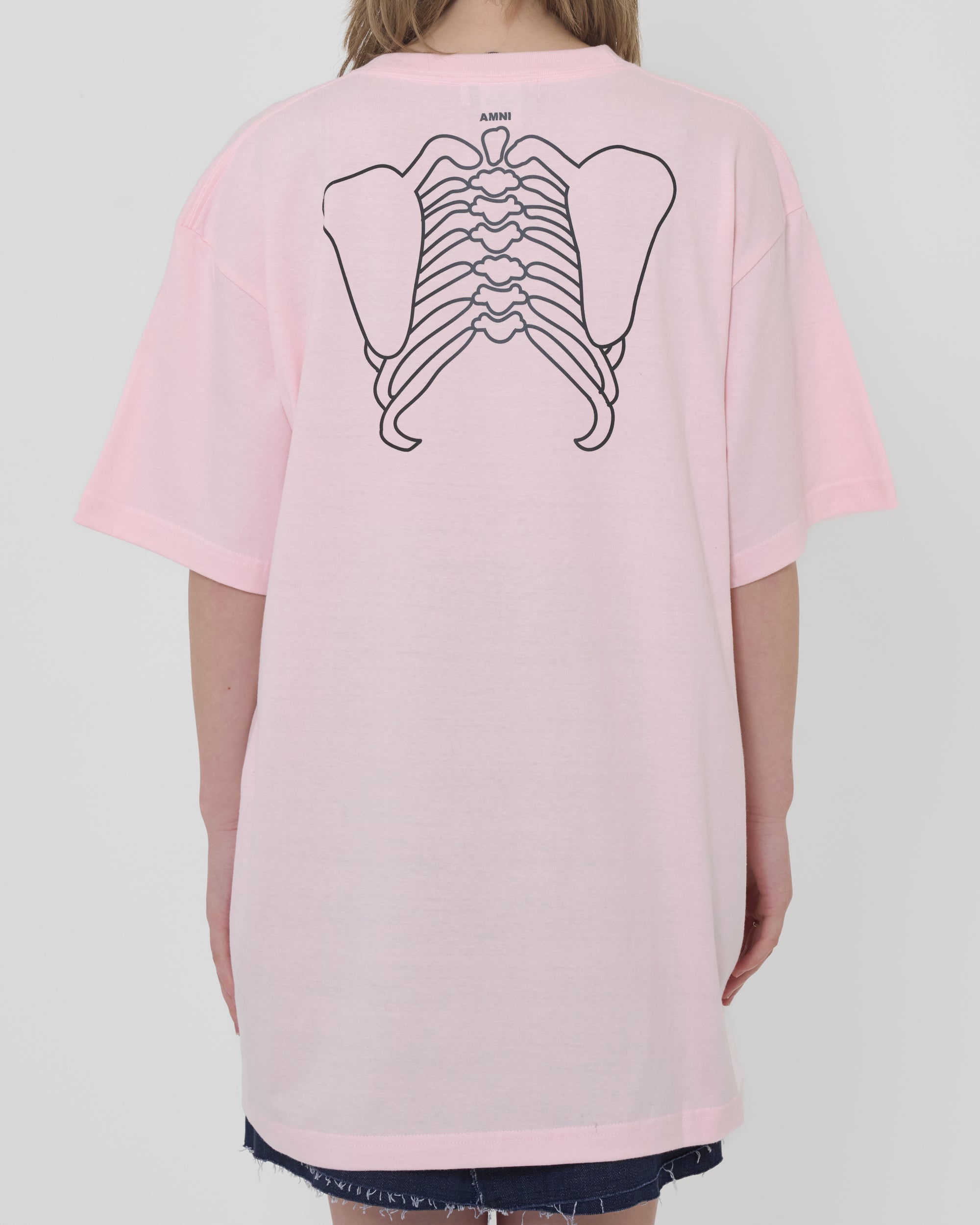 T-shirt / Pink × Marble