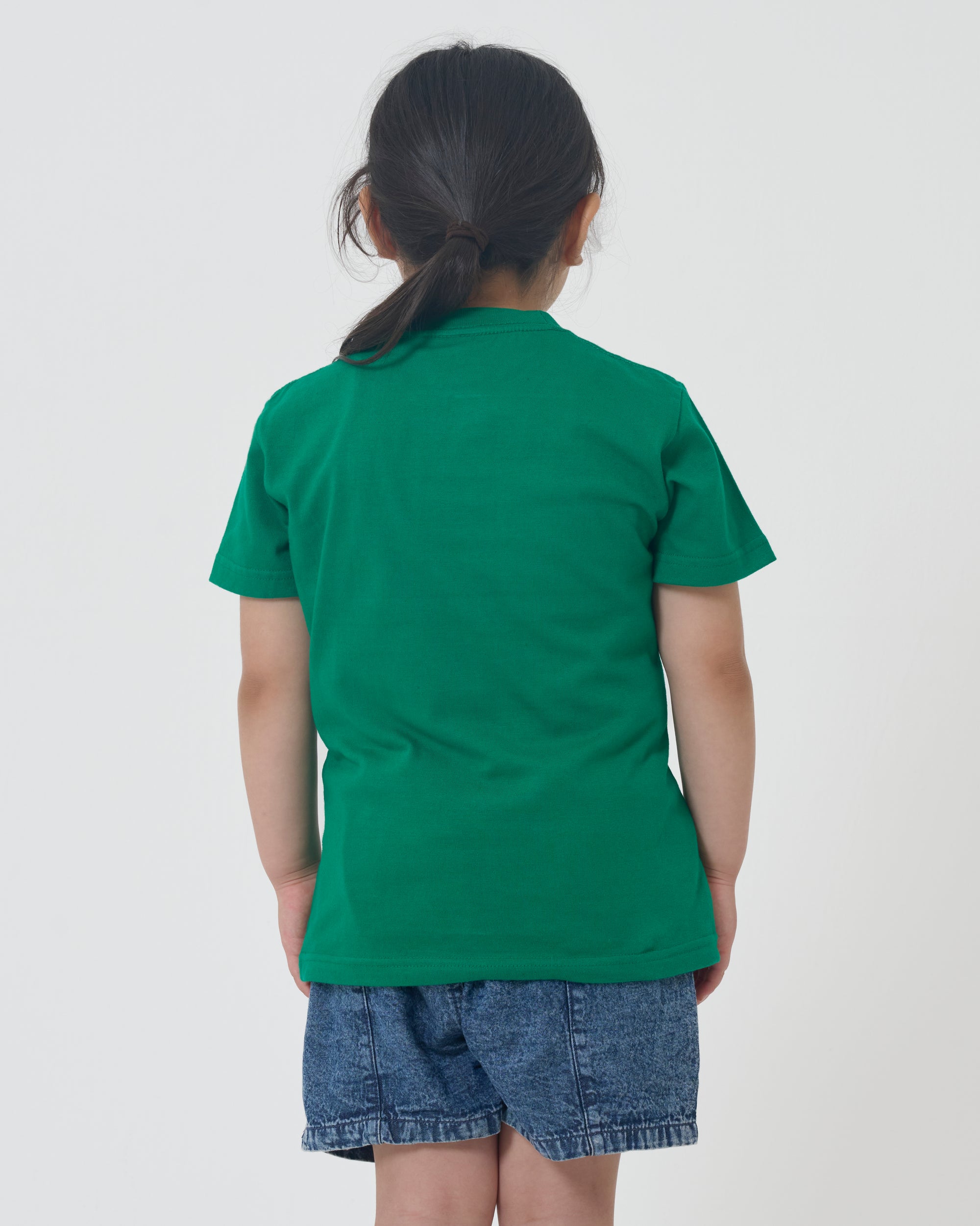 Moongauss skeleton T-shirt/KIDS/GREEN