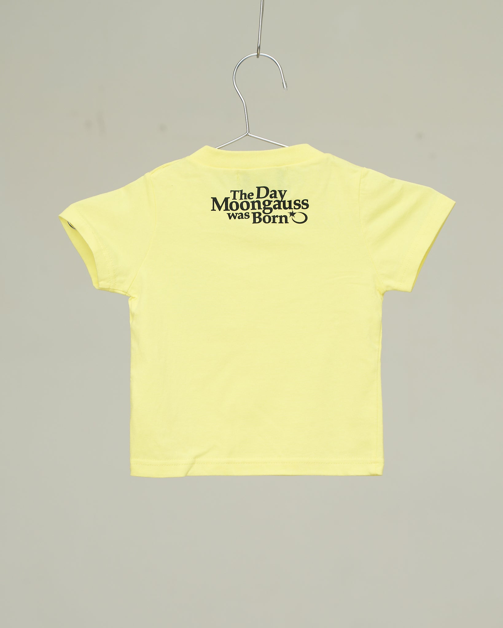 Moongauss emblem T-shirt/KIDS/YELLOW