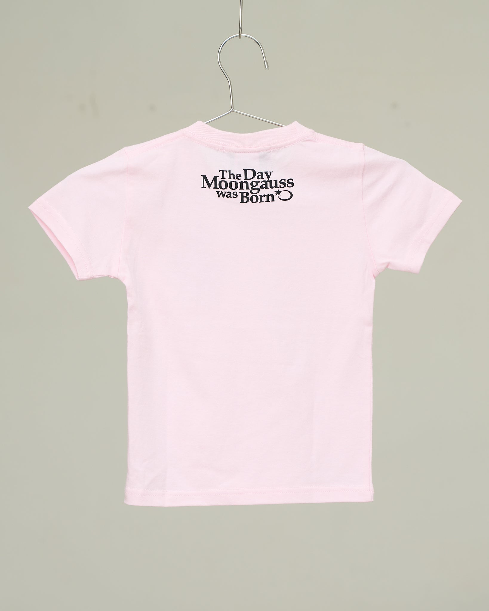 Moongauss emblem T-shirt/KIDS/PINK