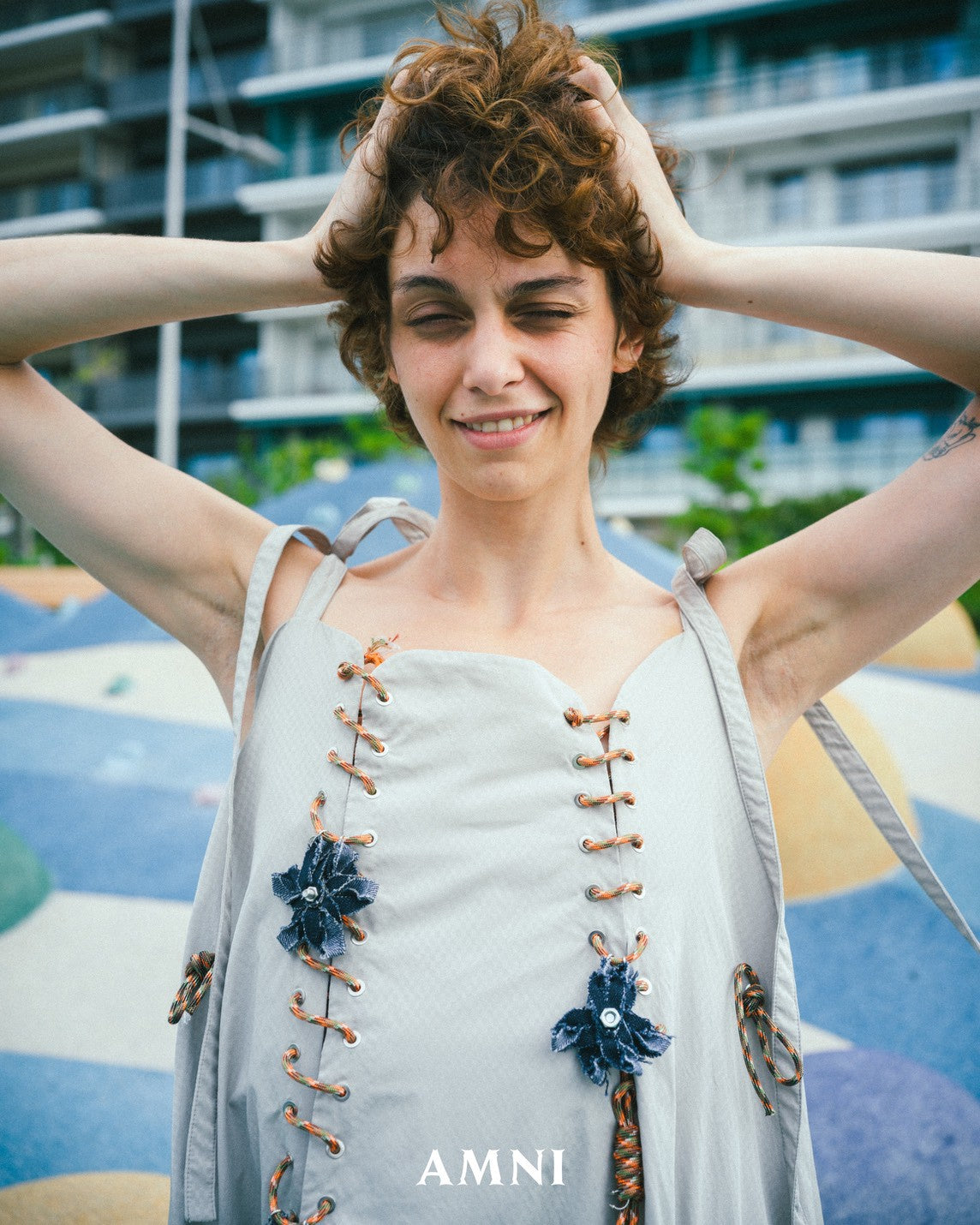 Vine onepiece / Grey