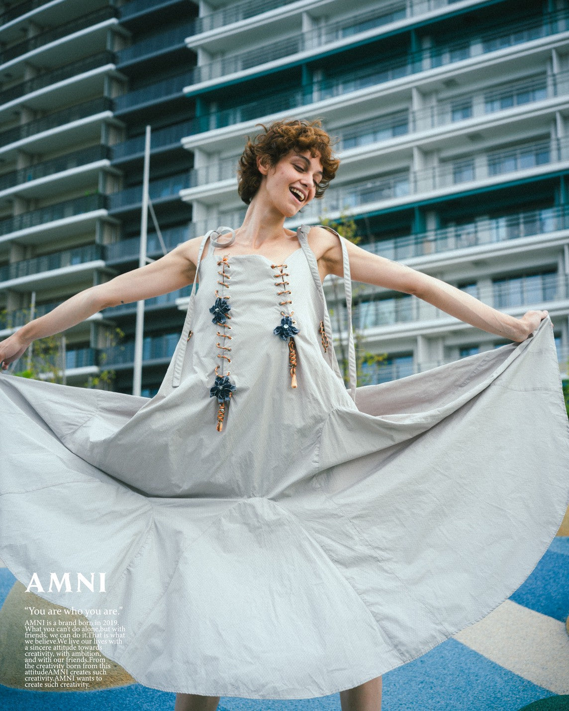 Vine onepiece / Grey